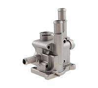 MUEOSI Coperchio alloggiamento termostato in alluminio Accessori for di raffreddamento termostato automatico, for Chevrolet, Cruz Aveo Orlando 96817255 96984103 sostituzione alloggiamento termostato