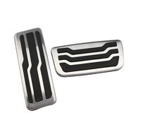 MUEOSI Copertura dei pedali for auto in acciaio inossidabile, for Ford, Everest Ranger 2016-2023 Accessori for pedali del freno a gas combustibile copertura del pedale dell'auto(AT)