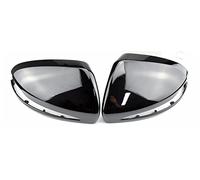 MUEOSI Copertura per specchietto retrovisore, per Mercedes-Benz, CSE GLC Classe G AMG W205 X253 W222 W213 W238 Sostituzione nero lucido 2014-2019 LHD Coperchio specchietto retrovisore(Black One Pair)
