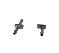 MUEOSI Erick's Wiper 2 pezzi set di ugelli for lavavetri for tergicristallo anteriore connettore a L e a T, for Ford, 6680333 1300699 91AG17A612BA Ugello lavavetri