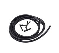 MUEOSI Erick's Wiper Universale 200 cm / 2 m da 3,5 mm EPDM Nero Tergicristallo Lavavetri Jet Tubo Tubo Flessibile di Gomma Auto Pompa Ugello Ugello lavavetri