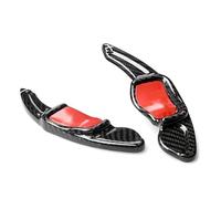 MUEOSI Estensione del cambio al volante automatico, for MK5 MK6 GTI R20 R32 R36 CC, for Scirocco, accessori for lo styling in fibra di carbonio Leve del cambio al volante per auto