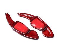 MUEOSI Estensione del cambio al volante dell'auto, for MK5 MK6 R20 R32 R36 CC, for Scirocco, accessori auto in vera fibra di carbonio Leve del cambio al volante per auto