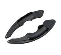MUEOSI Estensione del cambio al volante for auto, for Lexus, NX 2014-2017, for Lexus, RC 2014-2016 CNC in alluminio 2 pezzi Leve del cambio al volante per auto(Schwarz)