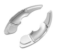 MUEOSI Estensione del cambio al volante for auto, for Lexus, NX 2014-2017, for Lexus, RC 2014-2016 CNC in alluminio 2 pezzi Leve del cambio al volante per auto(Silver)