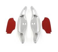 MUEOSI Estensione del cambio al volante in alluminio for accessori auto, for Kia, for Stinger CK K8 2018 2019 2020-up 1 paio Leve del cambio al volante per auto(Silver)