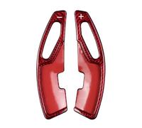 MUEOSI Estensione del cambio in vera fibra di carbonio for volante dell'auto 2X, for Lexus, è la serie NX RX GS Leve del cambio al volante per auto(Rot)