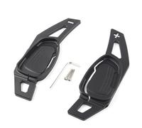 MUEOSI Estensione for cambio diretto al volante dell'auto, for, A5 S5 SQ5 2016 Accessori for lo styling dell'auto in alluminio Leve del cambio al volante per auto(Schwarz)