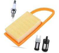 MUEOSI Filtro aria BR600 Filtro carburante Candela, for STIHL, BR500 BR550 BR600 BR700 Soffiatore a zaino Sostituisci 4282 141 0300 4282 141 0300 4282 141 0300B Parte Filtro aria per tosaerba