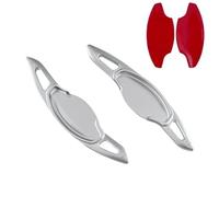 MUEOSI For Civic, FE 2022 RS Sport, for Touring, for Stepwgn, for Spada 2023 CR-V Pilot Integra Adesivi estensibili for cambio automatico al volante dell'auto Leve del cambio al volante per auto(Silve