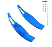 MUEOSI, for Civic, Tourer FK2 Berlina FB7 CR-V 2013 N-ONE N-WGN Volante for auto Paddle Shift Extension Adesivo cambio rapido Leve del cambio al volante per auto(BLACK Blue)