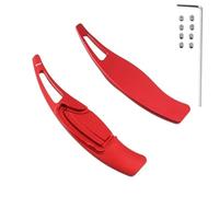 MUEOSI, for Civic, Tourer FK2 Berlina FB7 CR-V 2013 N-ONE N-WGN Volante for auto Paddle Shift Extension Adesivo cambio rapido Leve del cambio al volante per auto(BLACK RED)