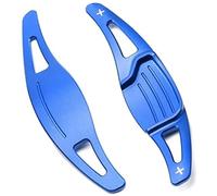 MUEOSI For Ford, for Fusion, for Mondeo, for Vignale, for Titanium, for Platinum, for Wagon ST-Line SE Estensione delle leve del cambio al volante dell'auto Leve del cambio al volante per auto(Blue)