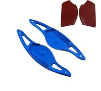 MUEOSI For Hyundai, for Genesis, G90 EQ900 2016 2017 2018 2019 2020 2021 Adesivi for estensione del cambio al volante dell'auto Accessori Leve del cambio al volante per auto(Blue)