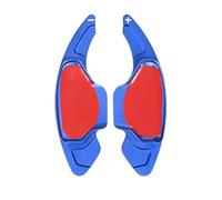 MUEOSI For Infiniti, QX50 QX55 QX60 2022, for Essential, for Luxe, for Sensory Car Steering Wheel Paddle Shifter Extension Gear Sticker Accessori Leve del cambio al volante per auto(Style 1 Blue)