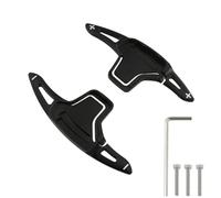 MUEOSI For Kia, E-NIRO, for NIRO DE EV PHEV S Sport 2019 2020 2021 2022 Palette del cambio al volante dell'auto Adesivo di estensione del cambio Stile Leve del cambio al volante per auto(Schwarz)