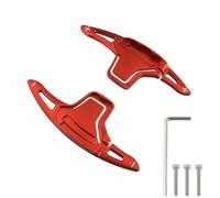 MUEOSI For Kia, E-NIRO, for NIRO DE EV PHEV S Sport 2019 2020 2021 2022 Palette del cambio al volante dell'auto Adesivo di estensione del cambio Stile Leve del cambio al volante per auto(Rot)