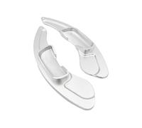 MUEOSI For Mazda, 2 3 6, for AXELA, for SKYACTIV, for Atenza CX-3 CX5 CX-9 GT Signature Car Steering Wheel Paddle Shift Extension Shifters Leve del cambio al volante per auto(Silver)