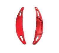 MUEOSI For Mercedes-Benz, 2015+ A35 A45 A45S CLA45 S CLA35 Shooting Brake Paddle Shifter Estendi Adesivi for Volante Auto Leve del cambio al volante per auto(Rot)