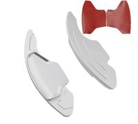 MUEOSI, for Mitsubishi, Outlander 2022 Outlander PHEV 2023 SEL LS ES Accessori for l'estensione del paddle del cambio del volante dell'auto Leve del cambio al volante per auto(BLACK Silver)