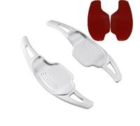 MUEOSI For Opel, for Corsa F GS LINE, for Insignia B GSi, for Grandland X, for Hybrid4, for Mokka Estensione delle leve del cambio al volante dell'auto Leve del cambio al volante per auto(Silver)