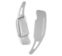 MUEOSI For Opel, for Vauxhall, for Astra L 2022 2023 GS Line Ultimate Hybrid Car Adesivi for estensione del cambio al volante Accessori Leve del cambio al volante per auto(Silver)