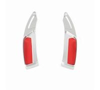 MUEOSI For Peugeot, 208 308 508, for Allure PSE 2008 3008 5008 SW GT Line R, for accessori estensori for le leve del cambio al volante for auto ibride Leve del cambio al volante per auto(Silver)