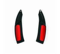 MUEOSI For Peugeot, 208 308 508, for Allure PSE 2008 3008 5008 SW GT Line R, for accessori estensori for le leve del cambio al volante for auto ibride Leve del cambio al volante per auto(Schwarz)