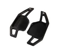 MUEOSI For Skoda, for Superb Combi, for Elegance 3T, for Fabia, for Octavia, MK2 A5 1Z Combi RS Adesivi for volante estensibile for cambio automatico Leve del cambio al volante per auto(Schwarz)