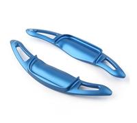 MUEOSI For Toyota, Camry 2018 2019 2020 Auto Cambio Paddle Volante Cambio Diretto Cambio Modificato Paddle Copertura Adesivo Alluminio Leve del cambio al volante per auto(Blue)