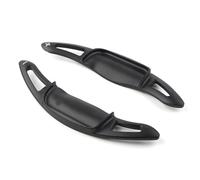 MUEOSI For Toyota, Camry 2018 2019 2020 Auto Cambio Paddle Volante Cambio Diretto Cambio Modificato Paddle Copertura Adesivo Alluminio Leve del cambio al volante per auto(Schwarz)