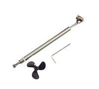 MUEOSI Giunto albero motore Kit cuscinetto dado manicotto elica a 3 pale, for nave modello RC 2. 3MM 3. 175MM 4MM 5MM 6MM Albero motore Albero di trasmissione per imbarcazioni(Type3)