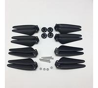 MUEOSI Ingranaggi Motore, Pale eliche, Bracci, Puntelli, Ali, Cuscinetti, for VISUO, XS818 Rc Quadcopter Drone Kit di Pezzi di Ricambio Sostituzione del Motore del Braccio(Camel)