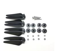 MUEOSI Ingranaggi Motore, Pale eliche, Bracci, Puntelli, Ali, Cuscinetti, for VISUO, XS818 Rc Quadcopter Drone Kit di Pezzi di Ricambio Sostituzione del Motore del Braccio(Clear)
