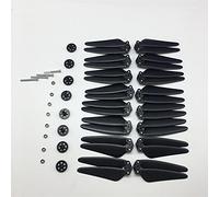 MUEOSI Ingranaggi Motore, Pale eliche, Bracci, Puntelli, Ali, Cuscinetti, for VISUO, XS818 Rc Quadcopter Drone Kit di Pezzi di Ricambio Sostituzione del Motore del Braccio(Khaki)