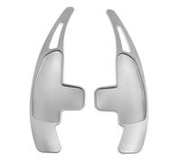 MUEOSI Leve di ricambio for estensioni al volante dell'auto, for Mercedes-Benz, AMG C63 E43 A45 C65 GLA45 CLS63 SL65 ML63 GL63 Leve del cambio al volante per auto(BLACK Silver)