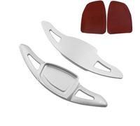MUEOSI Paddle cambio, for, RS3 RS4 RS5 RS6 RS7 Sportback 2022 RS E-tron GT 2023 Estensione cambio volante auto Adesivi for auto Leve del cambio al volante per auto(Silver)
