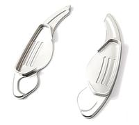 MUEOSI Paddle Shift for auto, for Jaguar, F-PACE F-Type XF XE XJ X760 X250 X260 X761 X351 Estendi adesivi for auto Accessorio for cambio volante Leve del cambio al volante per auto(Silver)