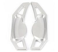 MUEOSI Paddle Shift, for Smart, fortwo 451, forfour 453, for auto a trazione elettrica, estensione del volante, palette del cambio, adesivi for auto Leve del cambio al volante per auto(Silver)