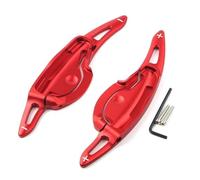 MUEOSI Paddle Shifter, for Hyundai, Palisade LX2 Nexo 2018 2019 2020 2021 2022 Adesivo estensibile for cambio volante auto Accessori auto Leve del cambio al volante per auto(Rot)