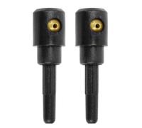 MUEOSI Parabrezza posteriore Braccio tergicristallo Bilanciere Bullone Tappo di copertura Rondella Ugello a getto, for VW, for Caddy, 3 2K 2004 2005 2006 2007 2008 2009-2017 Ugello lavavetri(2pcs No