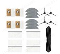 MUEOSI Principale/Spazzola laterale Filtro HEPA Mop Panno Scatola for la polvere Sacchetto for la polvere, for Xiaomi, Lydsto R1 / R1A / R1 Pro / S1 Parti for aspirapolvere robot aspirapolvere(Size:Bl