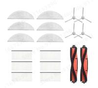 MUEOSI Principale/Spazzola laterale Filtro HEPA Mop Panno Scatola for la polvere Sacchetto for la polvere, for Xiaomi, Lydsto R1 / R1A / R1 Pro / S1 Parti for aspirapolvere robot aspirapolvere(Size:Wh