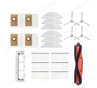 MUEOSI Principale/Spazzola laterale Filtro HEPA Mop Panno Scatola for la polvere Sacchetto for la polvere, for Xiaomi, Lydsto R1 / R1A / R1 Pro / S1 Parti for aspirapolvere robot aspirapolvere(Size:Wh