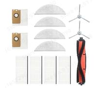 MUEOSI Principale/Spazzola laterale Filtro HEPA Mop Panno Scatola for la polvere Sacchetto for la polvere, for Xiaomi, Lydsto R1 / R1A / R1 Pro / S1 Parti for aspirapolvere robot aspirapolvere(Size:Wh