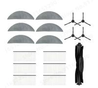 MUEOSI Principale/Spazzola laterale Filtro HEPA Mop Panno Scatola for la polvere Sacchetto for la polvere, for Xiaomi, Lydsto R1 / R1A / R1 Pro / S1 Parti for aspirapolvere robot aspirapolvere(Size:Bl
