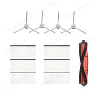 MUEOSI Principale/Spazzola laterale Filtro HEPA Mop Panno Scatola for la polvere Sacchetto for la polvere, for Xiaomi, Lydsto R1 / R1A / R1 Pro / S1 Parti for aspirapolvere robot aspirapolvere(Size:Wh