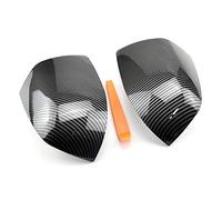 MUEOSI Rearview Mirror Cap Wing Side Mirror Cover, for Ford, for Focus, MK2 2005 2006 2007 Coperchio per specchietto retrovisore (No light-2)