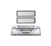 MUEOSI Scatola del contenitore della polvere e sostituzione del filtro Hepa, for Xiaomi, Mijia 1C 1T, for Dreame, pezzi di ricambio for aspirapolvere robot F9 aspirapolvere(Size:3pcs)