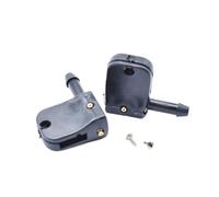 MUEOSI Set di 2 ugelli for lavavetri for tergicristallo anteriori universali, for Renault, Espace 3, for VW, Crafter, for Smart, Fortwo Gancio da 12 mm Ugello lavavetri